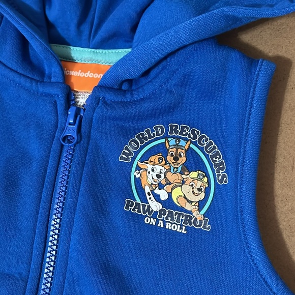 Paw Patrol Sweatshirt Vest - Picture 2 of 6